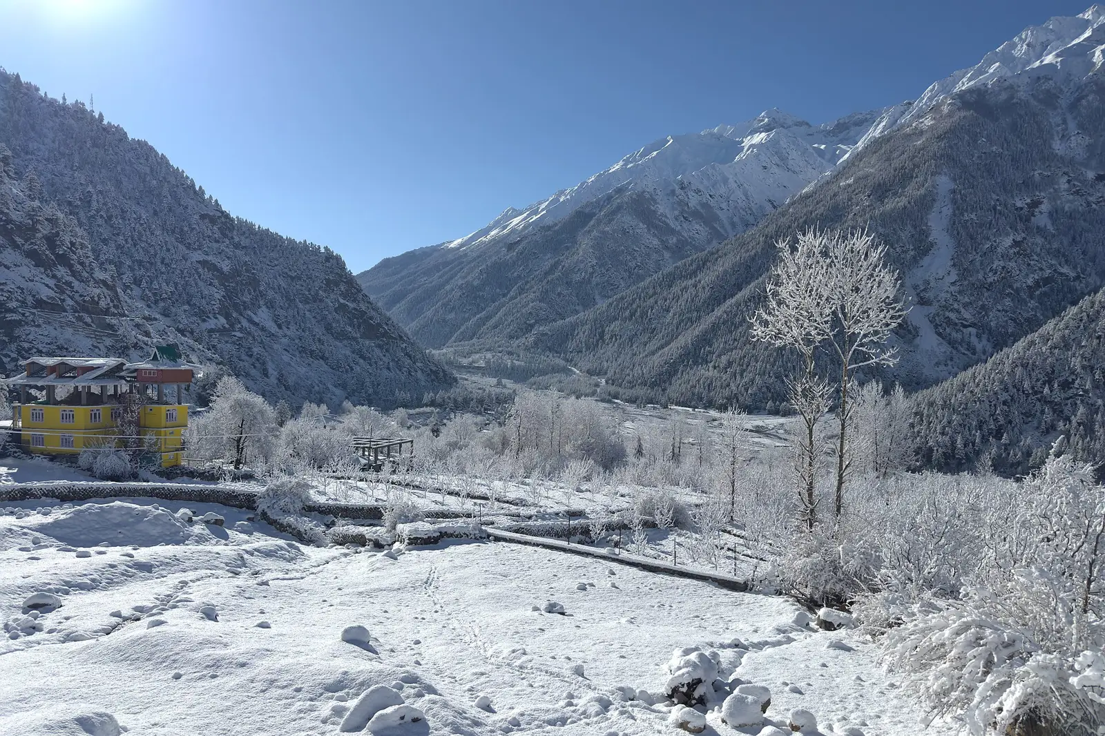 Baspa valley at Sangla, Kinnaur